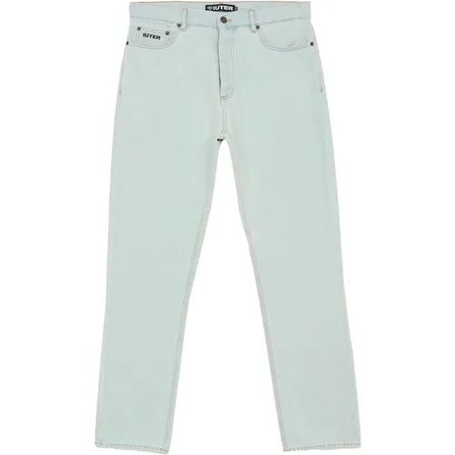 Regelmäßige Denim-Jeans , Herren, Größe: W31 - Iuter - Modalova