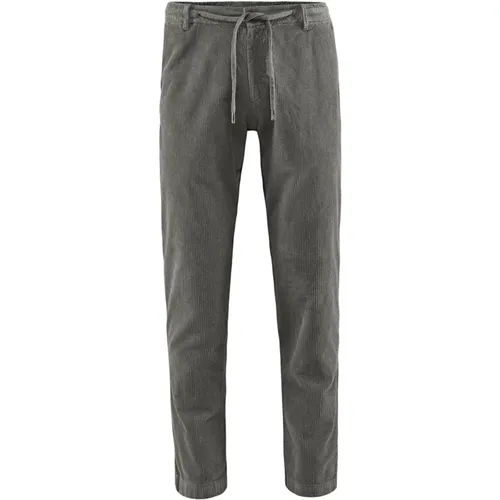 Chinos, male, , Size: W29 Corduroy Chino Pants with Drawstring - BomBoogie - Modalova