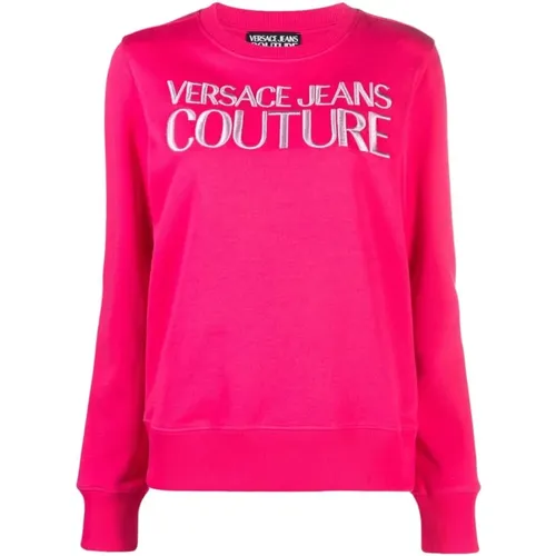 Sweatshirts , female, Sizes: XS - Versace Jeans Couture - Modalova