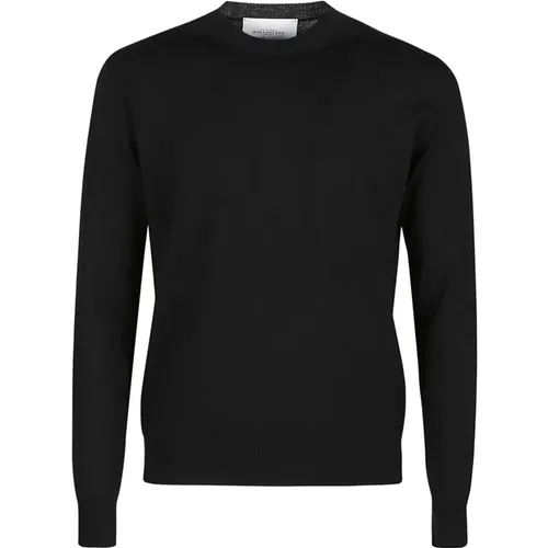 Plain Round Neck Sweater , male, Sizes: 3XL - Ballantyne - Modalova