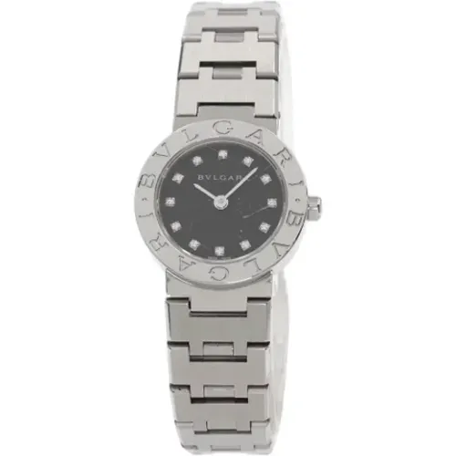 Pre-owned Watches, female, , Size: ONE SIZE Pre-owned Stainless Steel watches - Bvlgari Vintage - Modalova