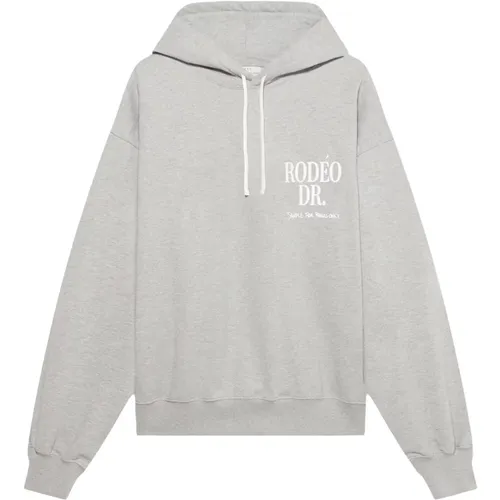 Hoodies, male, , Size: 2XL Grey Hoodie Sweater - 1989 Studio - Modalova