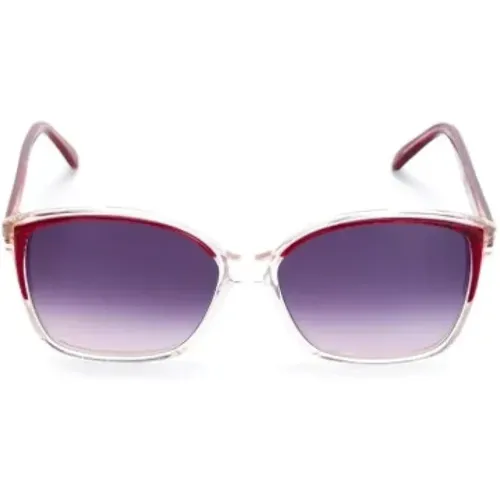 Pre-owned Accessories, female, , Size: ONE SIZE Pre-owned Acetate sunglasses - Yves Saint Laurent Vintage - Modalova