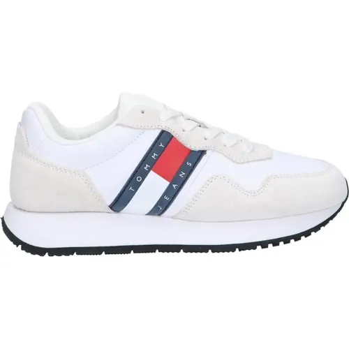 Eva Runner Sneakers with Tommy Patch , female, Sizes: 4 UK, 6 UK, 7 UK - Tommy Hilfiger - Modalova