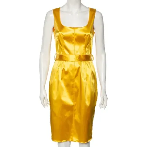 Pre-owned Acetate dresses , female, Sizes: S - Dolce & Gabbana Pre-owned - Modalova