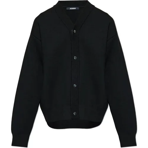 Cardigans, male, , Size: XL Buttoned Cardigan - Jacquemus - Modalova