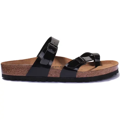 Mayari Sandal Shiny Comfortable Fit , male, Sizes: 9 UK - Birkenstock - Modalova