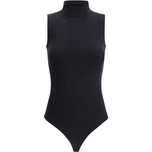 Body, female, , Size: S Chic Bodysuit with Mock Neck - Wolford - Modalova