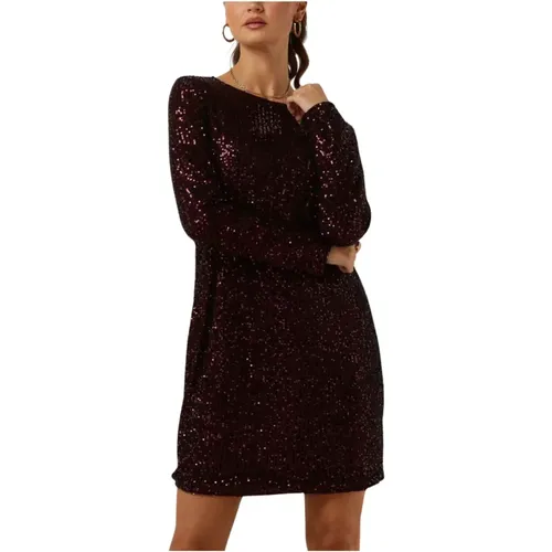 Annamae Bordeaux Kleid Damen , Damen, Größe: XS - YDENCE - Modalova