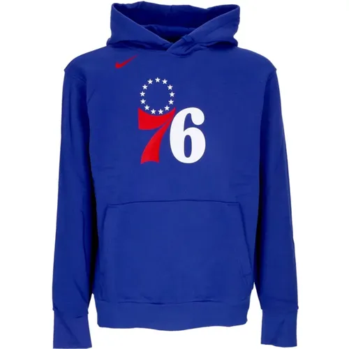 Hoodies, male, , Size: S Philadelphia 76ers Hoody Essential - Nike - Modalova