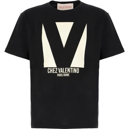 T-Shirts, male, , Size: S Stylish T-Shirt for Men and Women - Valentino Garavani - Modalova