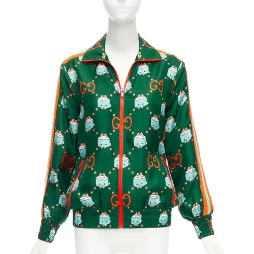 Pre-owned Seide outerwear - Gucci Vintage - Modalova
