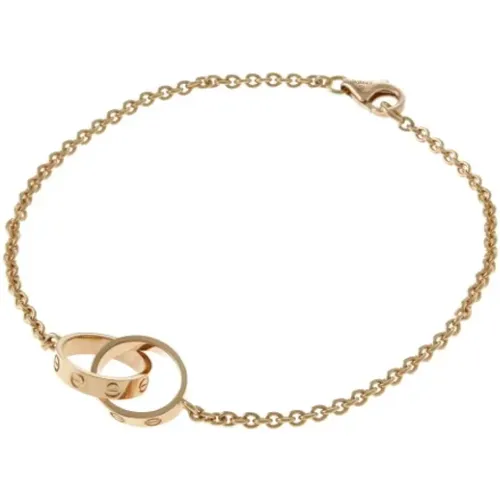 Pre-owned Jewellery, female, , Size: ONE SIZE Pre-owned Rose Gold bracelets - Cartier Vintage - Modalova