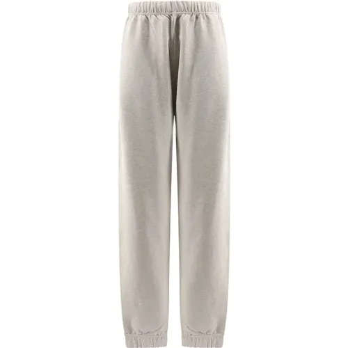 Stylish Grey Cotton Trousers with Embroidery , male, Sizes: XL - Kenzo - Modalova