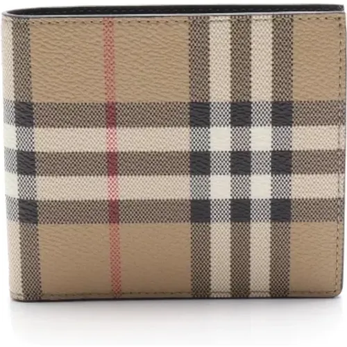 Pre-owned Wallets, male, , Size: ONE SIZE Pre-owned Canvas wallets - Burberry Vintage - Modalova