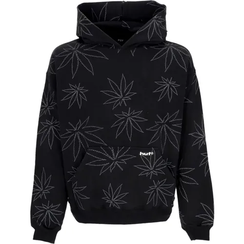 Hoodies, male, , Size: M Plantlife Fleece Hoodie Mens - HUF - Modalova