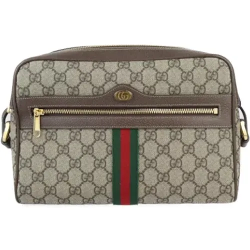 Pre-owned Clutches, female, , Size: ONE SIZE Pre-owned Canvas gucci-bags - Gucci Vintage - Modalova