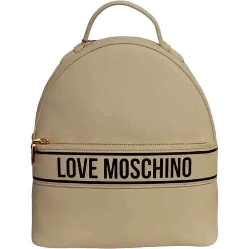 Backpacks, female, , Size: ONE SIZE Stylish Women's Backpack by Jc4210Pp0Hkg1 - Love Moschino - Modalova