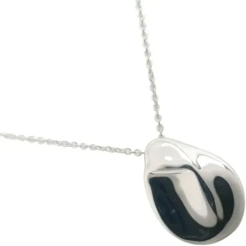 Pre-owned Jewellery, female, , Size: ONE SIZE Pre-owned Silver necklaces - Tiffany & Co. Pre-owned - Modalova