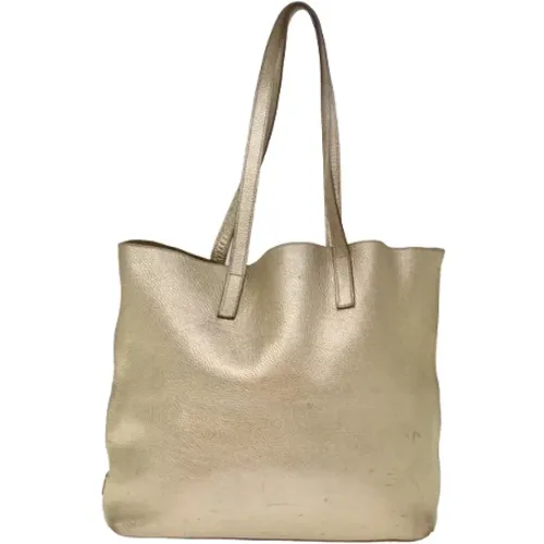 Pre-owned Tote Bags, female, , Size: ONE SIZE Pre-owned Leather totes - Prada Vintage - Modalova