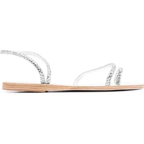 Eleftheria CRY Flat Sandals , female, Sizes: 3 UK - Ancient Greek Sandals - Modalova