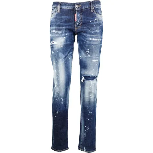 Jeans Pants , female, Sizes: XS - Dsquared2 - Modalova