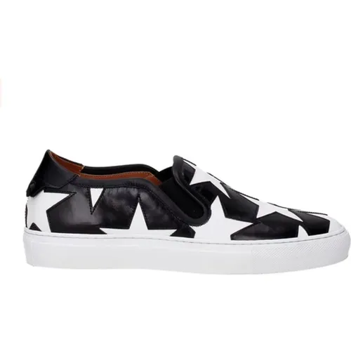 Flache Schuhe, Schwarz und Grau, Luxuriöse Details - Givenchy - Modalova