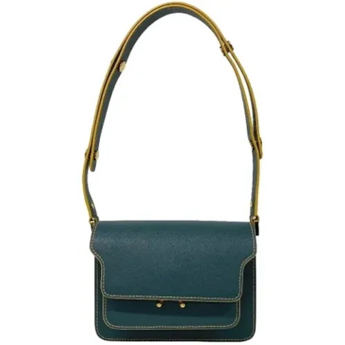 Pre-owned Shoulder Bags, female, , Size: ONE SIZE Pre-owned Leather shoulder-bags - Marni Pre-owned - Modalova