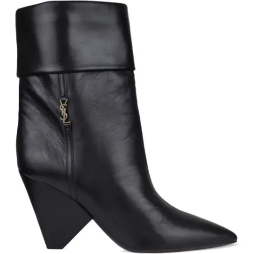 Niki boots , female, Sizes: 4 UK, 5 UK, 3 UK - Saint Laurent - Modalova