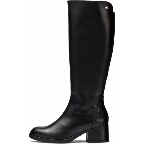 Stiefel Melissa Schwarz, Farbe: Schwarz , Damen, Größe: 39 EU - Wonders - Modalova