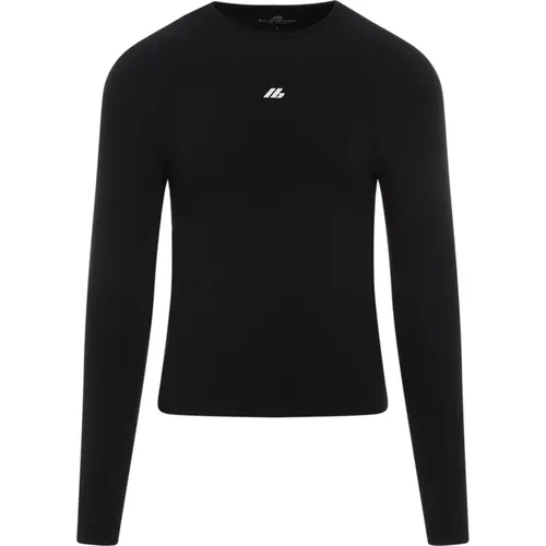 Reflective Crewneck Top , male, Sizes: M - Balenciaga - Modalova