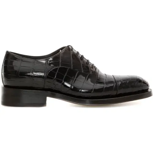 Classic Derby Shoes , male, Sizes: 8 UK, 10 UK, 9 UK - Santoni - Modalova