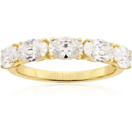 Ellisse Cinque Ring , Damen, Größe: 54 MM - Sif Jakobs Jewellery - Modalova