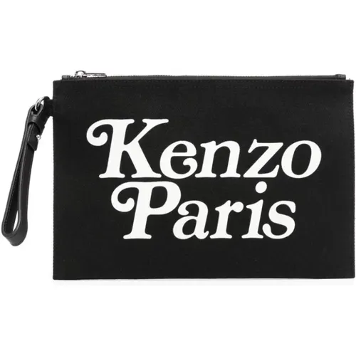 Clutch Bag , male, Sizes: ONE SIZE - Kenzo - Modalova