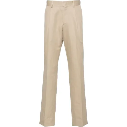 Casual Linen Cotton Trousers , male, Sizes: 2XL, L, XL, M - Brioni - Modalova