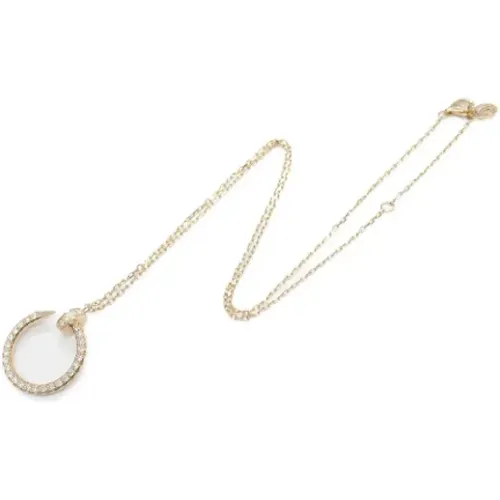 Pre-owned Rose Gold necklaces , female, Sizes: ONE SIZE - Cartier Vintage - Modalova