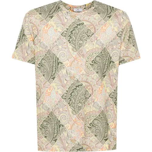 Casual Cotton T-Shirt X0840 , male, Sizes: XL, 2XL - ETRO - Modalova