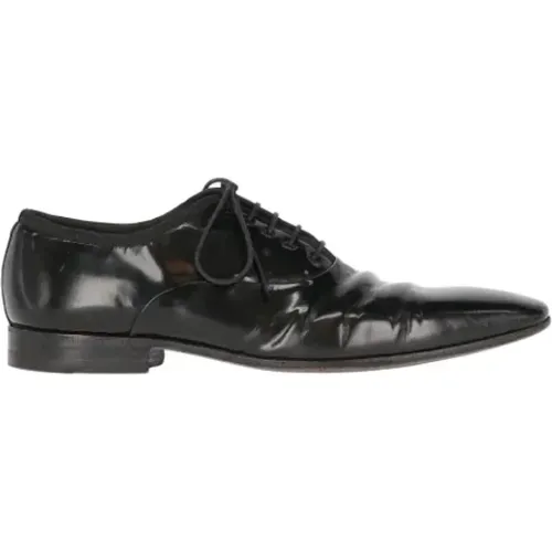 Pre-owned Flats, male, , Size: 6 US Pre-owned Leather flats - Sergio Rossi Pre-owned - Modalova