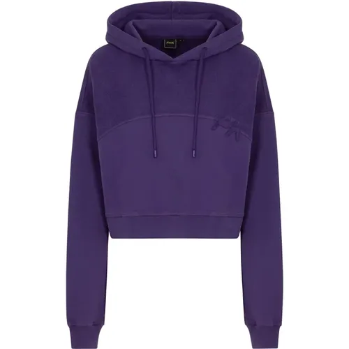 Cropped Hoodie , Damen, Größe: M - F**k - Modalova