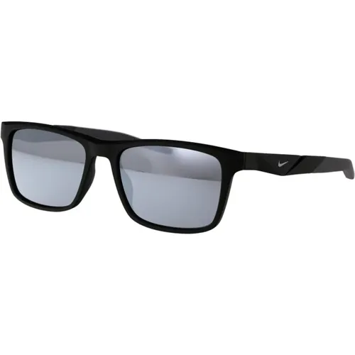 Stylish Sunglasses with Radeon 1 , unisex, Sizes: 55 MM - Nike - Modalova