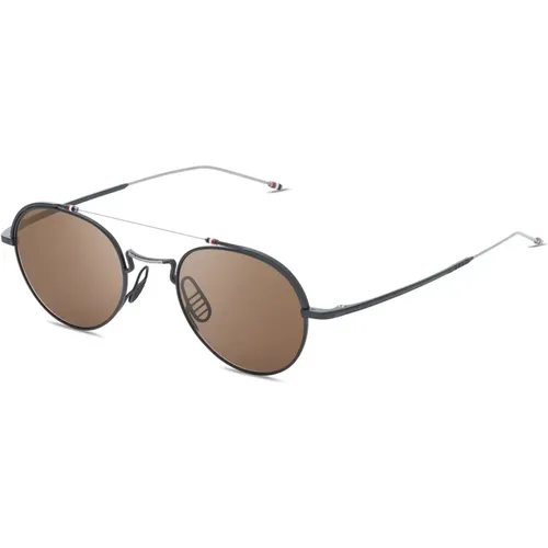 Sunglasses, unisex, , Size: S Round Sunglasses - Thom Browne - Modalova