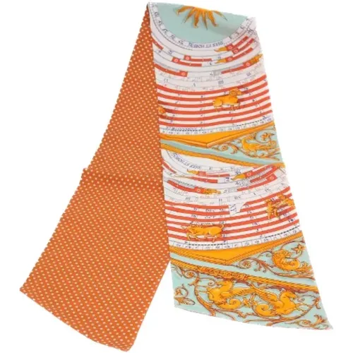 Pre-owned Silk scarves , female, Sizes: ONE SIZE - Hermès Vintage - Modalova