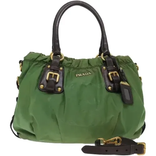 Pre-owned Tote Bags, female, , Size: ONE SIZE Pre-owned Nylon totes - Prada Vintage - Modalova