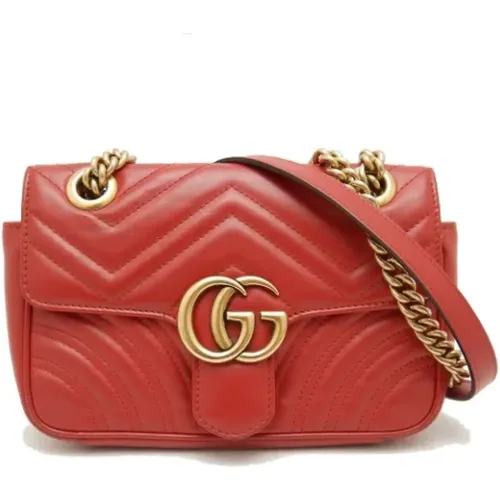 Pre-owned Shoulder Bags, female, , Size: ONE SIZE Pre-owned Leather gucci-bags - Gucci Vintage - Modalova