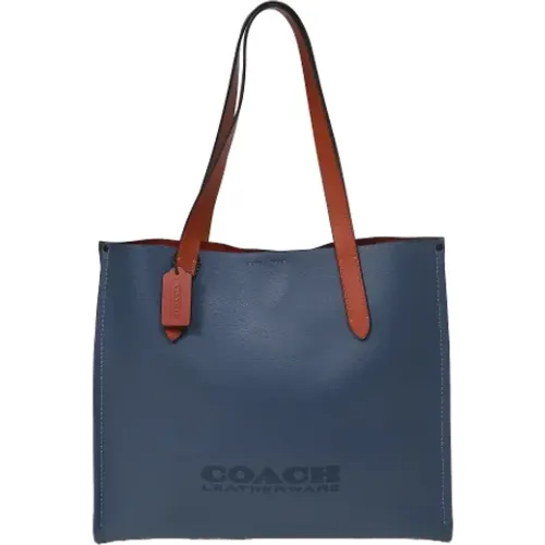 Pre-owned Tote Bags, male, , Size: ONE SIZE Pre-owned Leather totes - Coach Pre-owned - Modalova