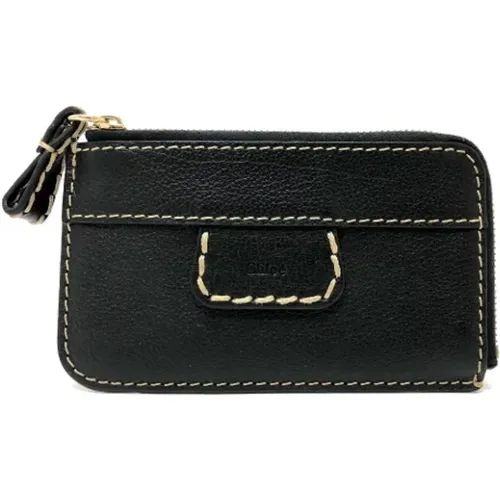 Pre-owned Wallets, female, , Size: ONE SIZE Pre-owned Leather home-office - Chloé Pre-owned - Modalova