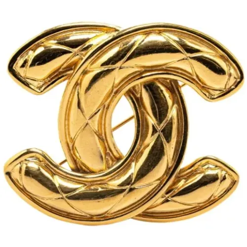 Pre-owned Jewellery, female, , Size: ONE SIZE Pre-owned Gold chanel-jewelry - Chanel Vintage - Modalova