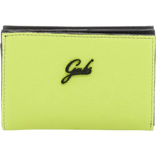 Wallets & Cardholders, female, , Size: ONE SIZE Yellow Leather Wallet Gmoney14 - Gabs - Modalova