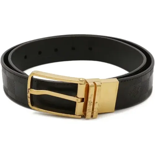 Pre-owned Fabric belts , male, Sizes: ONE SIZE - Louis Vuitton Vintage - Modalova