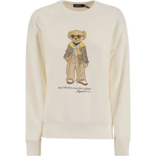 Polo Bear Crew Neck Sweatshirt - Ralph Lauren - Modalova
